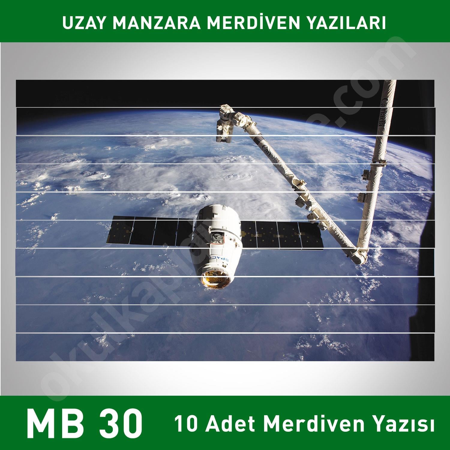 Merdiven Yazıları Manzara MB 030
