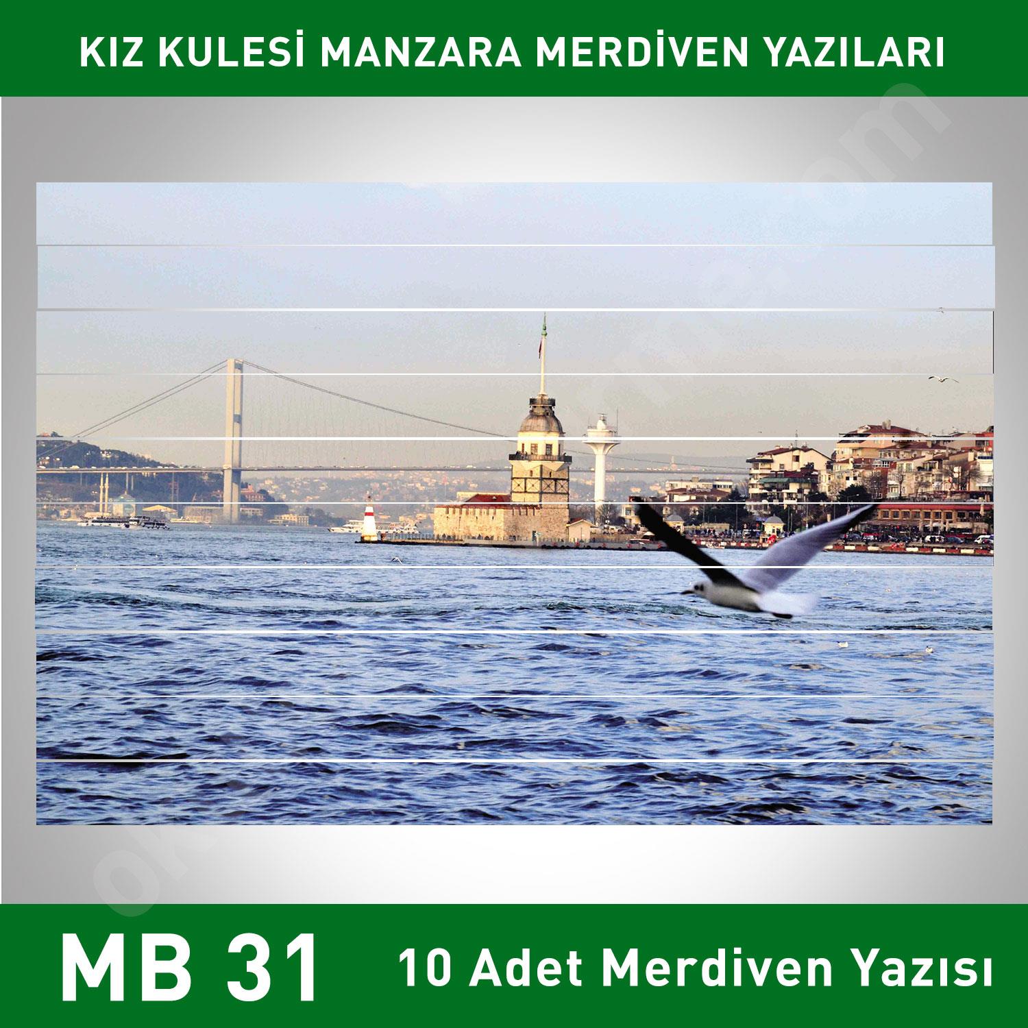 Merdiven Yazıları Manzara MB 031