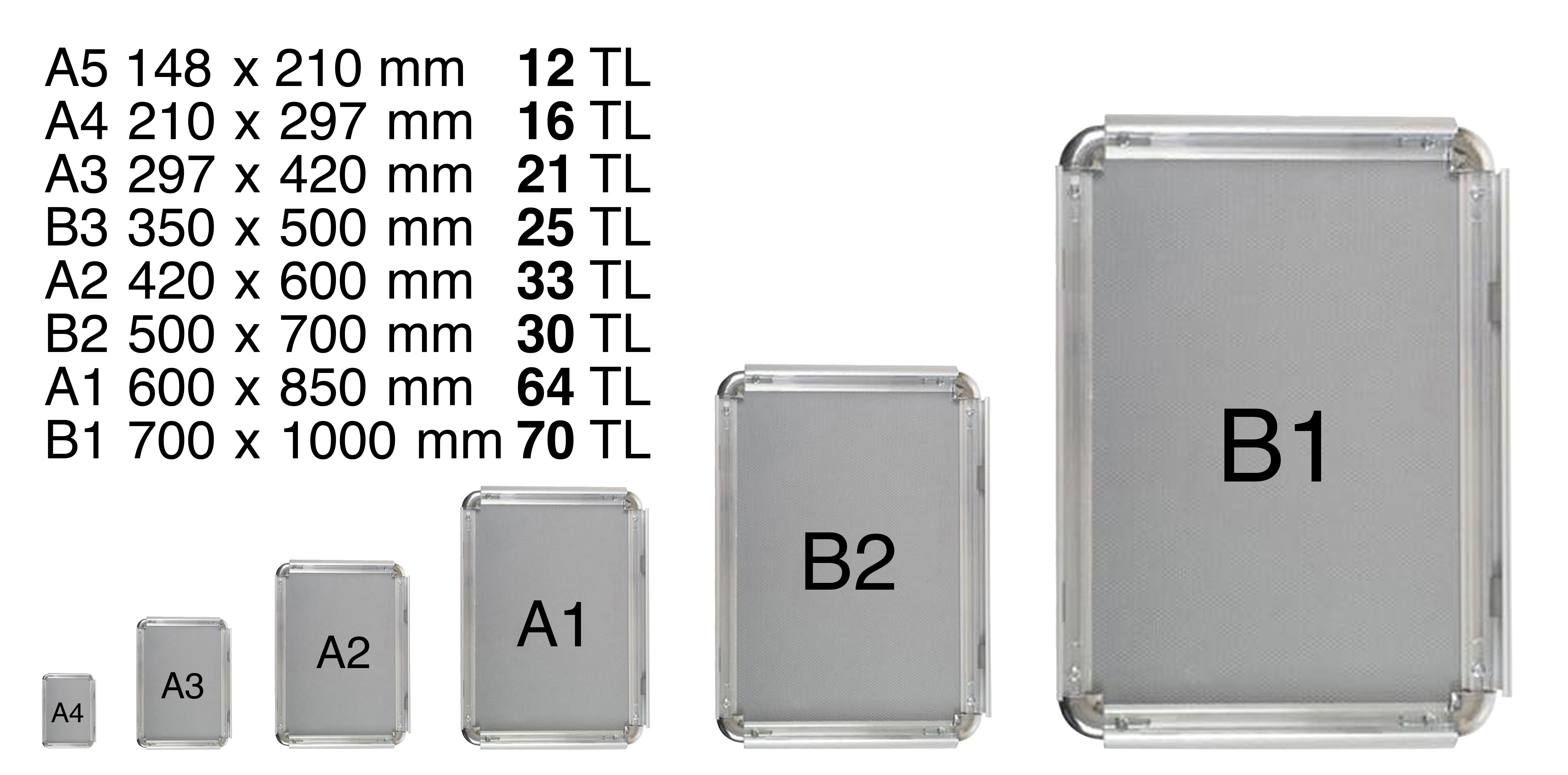 Rondo Köşeli Alüminyum Çerçeve R 001