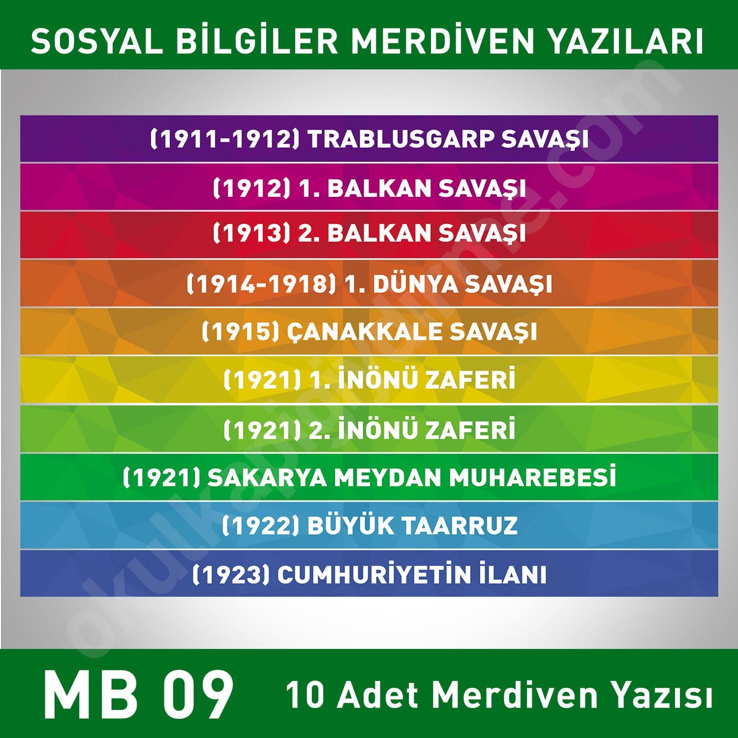 Sosyal Bilgiler MB 009