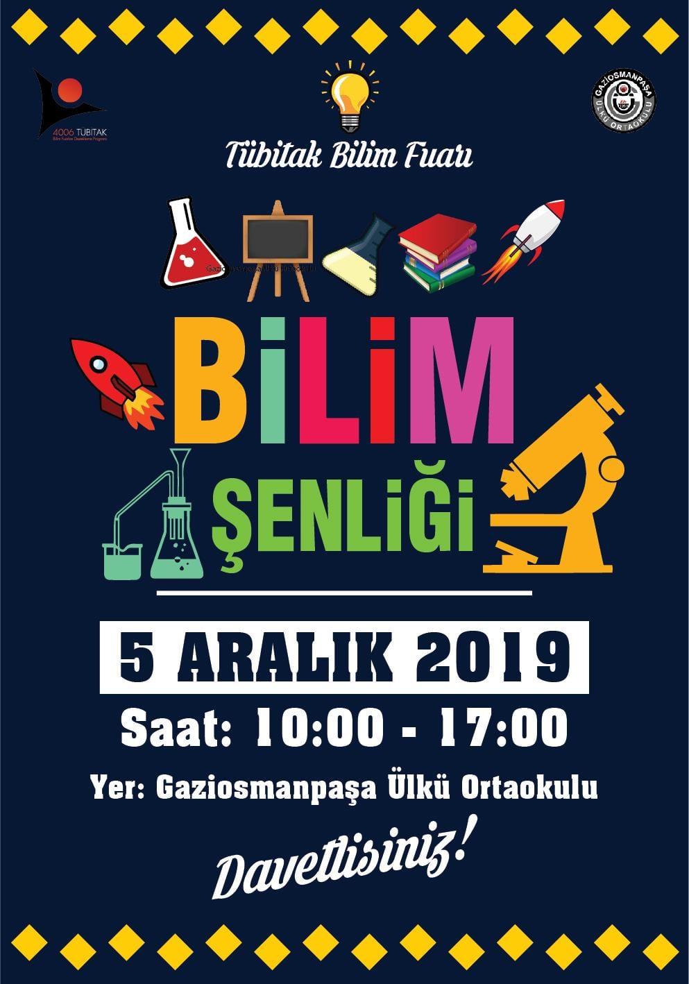 Tübitak Bilim Fuarı Afiş BFA 01