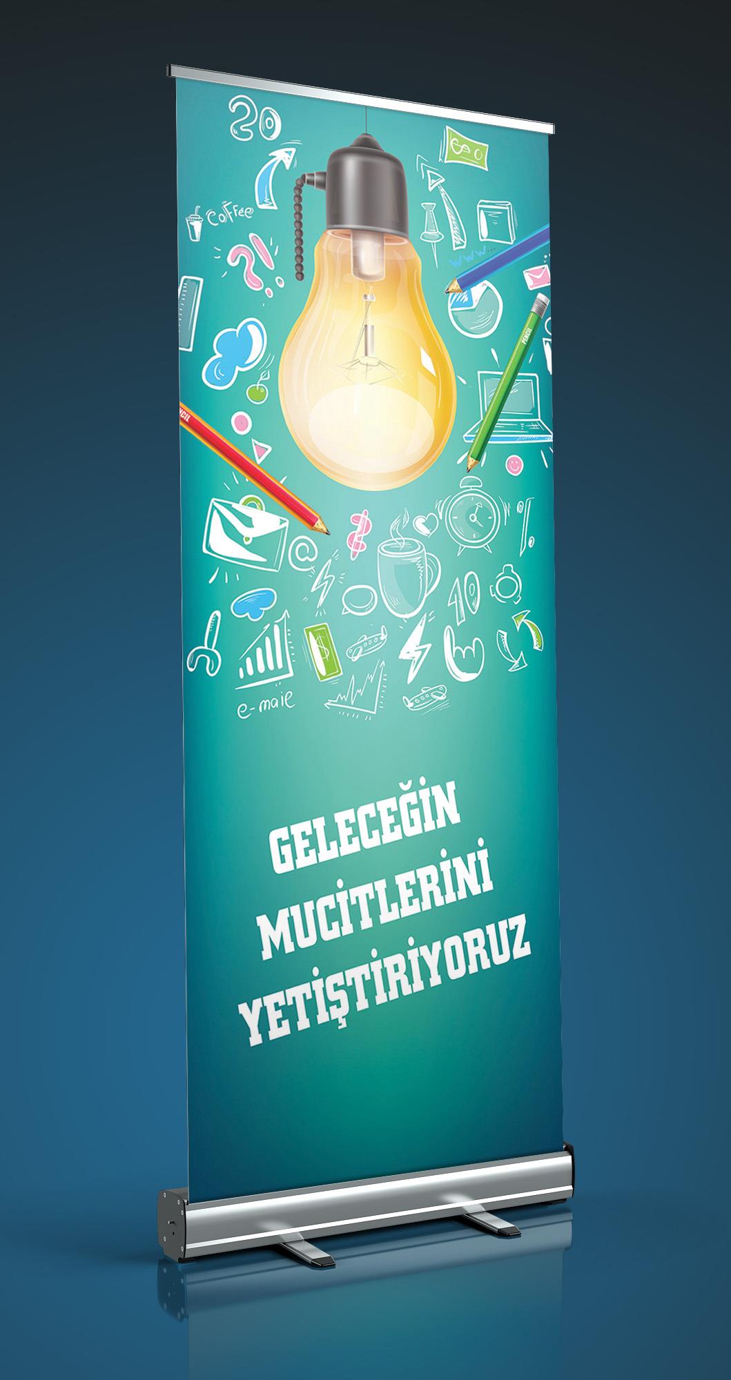 Tübitak Bilim Fuarı Roll Up BFR 15