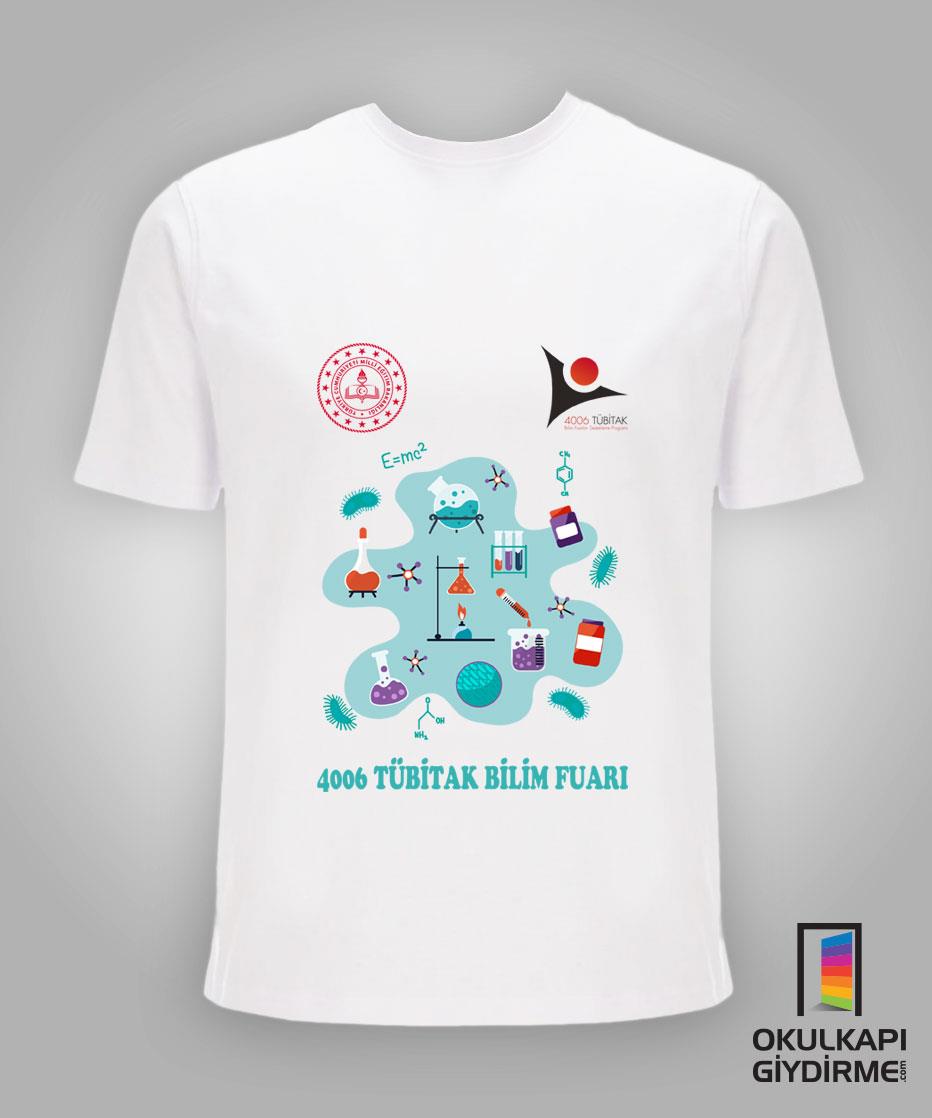 Tübitak Bilim Fuarı Tişört TBF TŞ 08