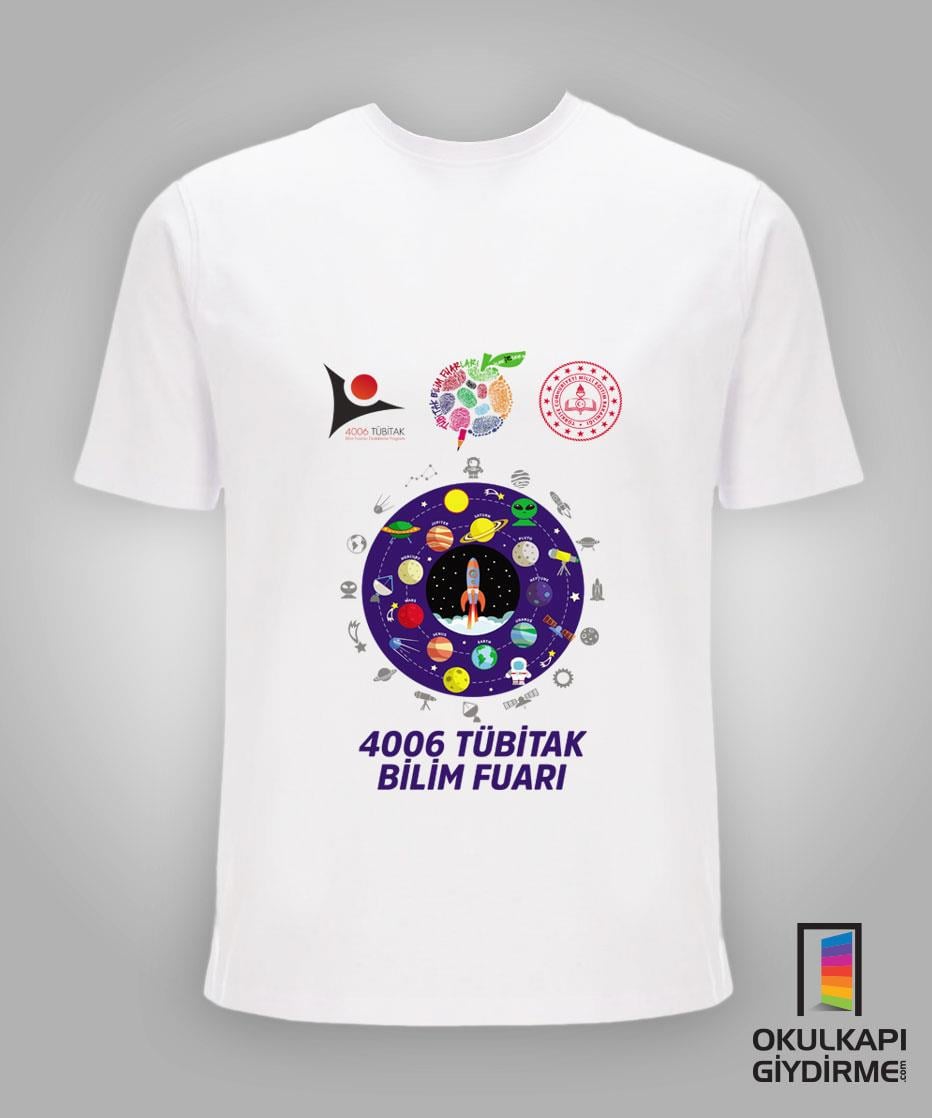 Tübitak Bilim Fuarı Tişört TBF TŞ 10