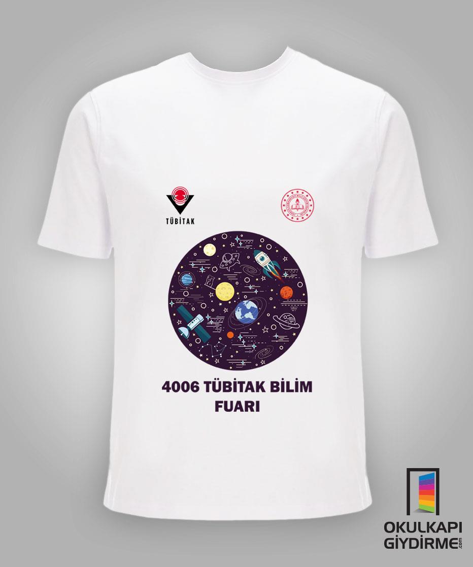 Tübitak Bilim Fuarı Tişört TBF TŞ 45