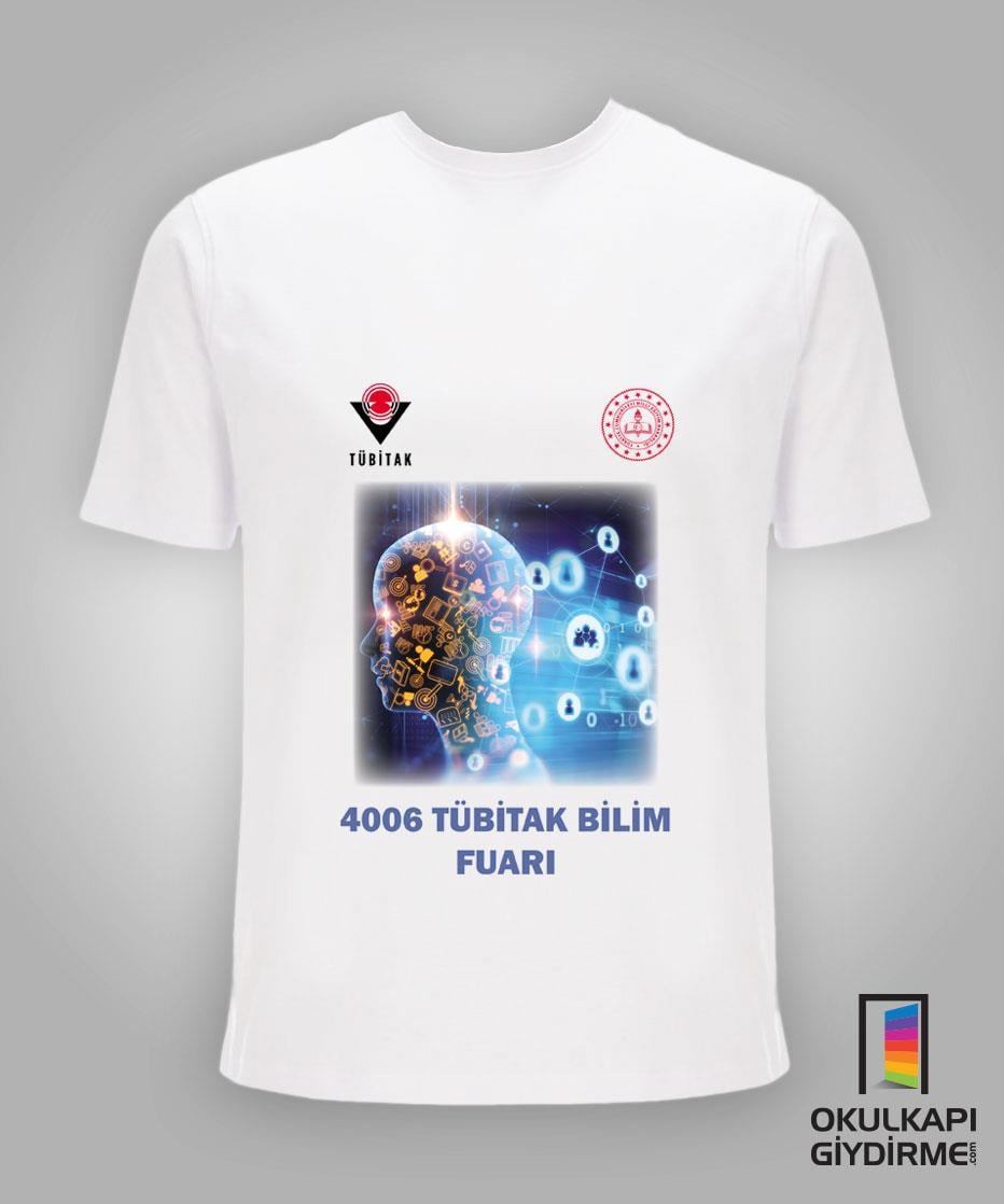 Tübitak Bilim Fuarı Tişört TBF TŞ 47