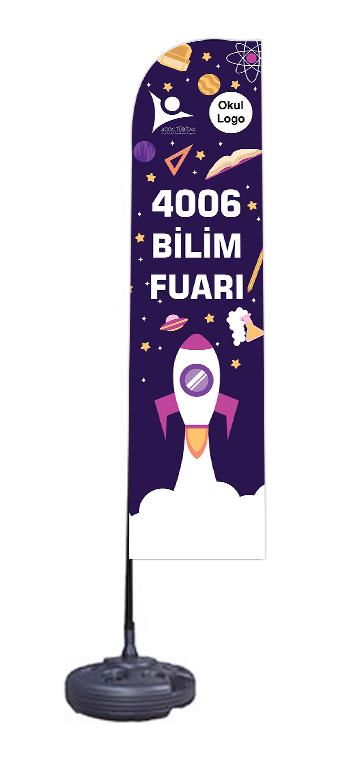 Tübitak Bilim Fuarı Yelken Bayrak YB 04