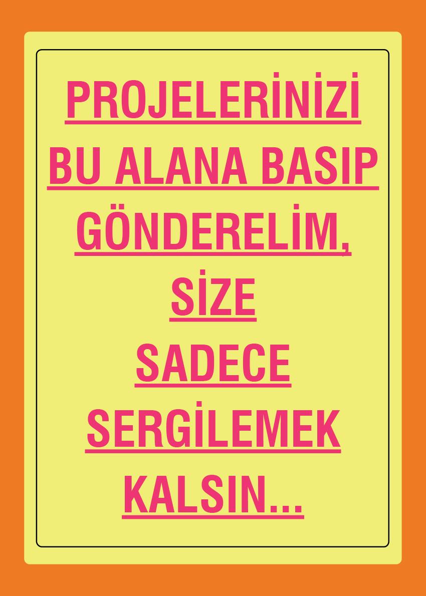 Tübitak Fuarı Sunum Afişi TFSA 05