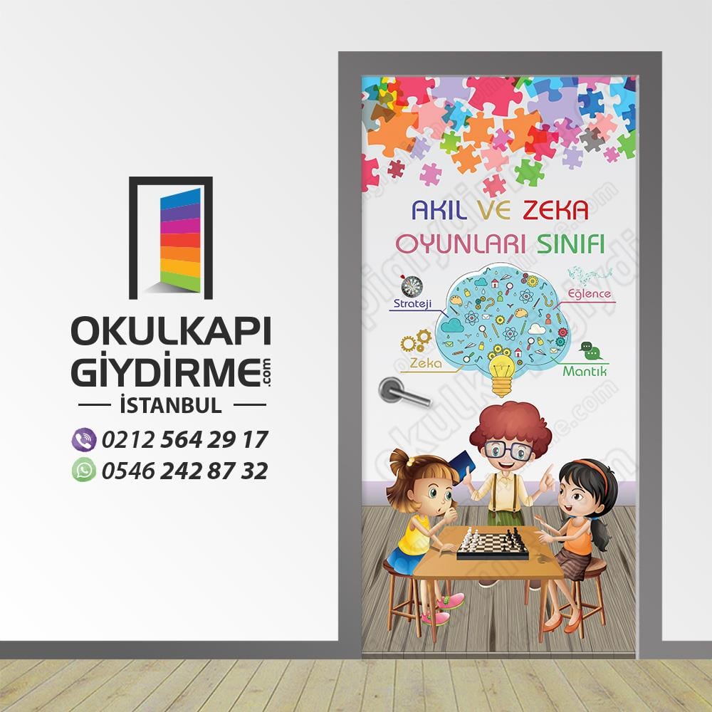 Akıl ve Zeka Oyunları Kapı Giydirme 43