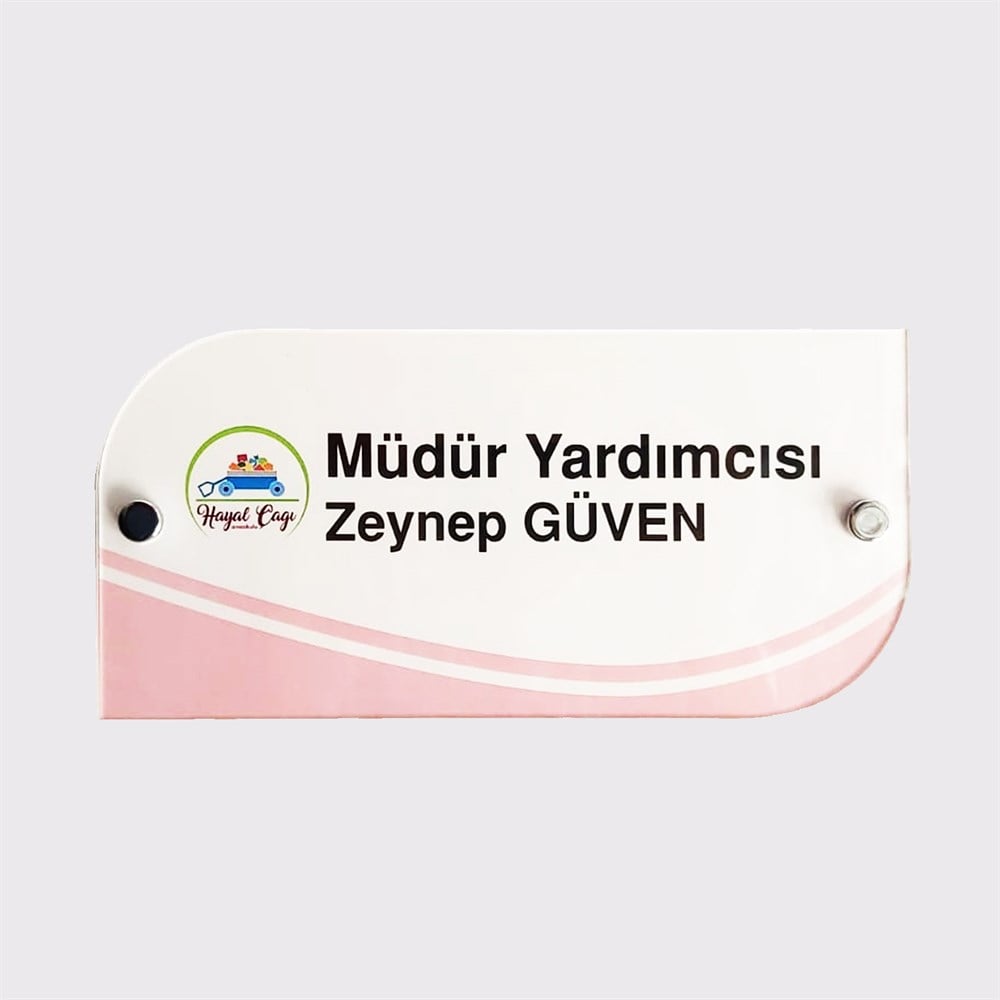 ANASINIFI PLEKSI KAPI İSIMLIĞI P KİS 09