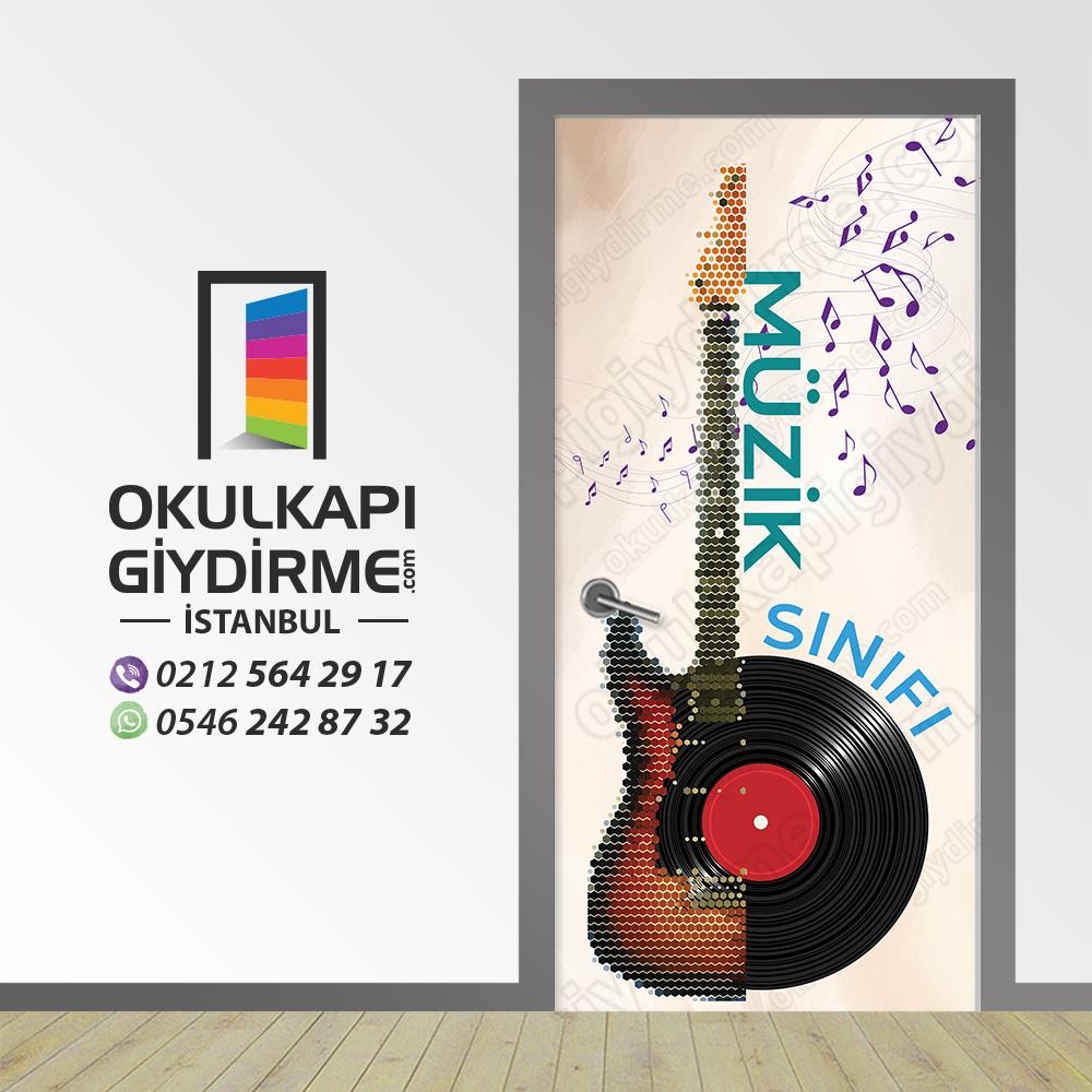 Müzik Sınıfı Kapı Giydirme 54