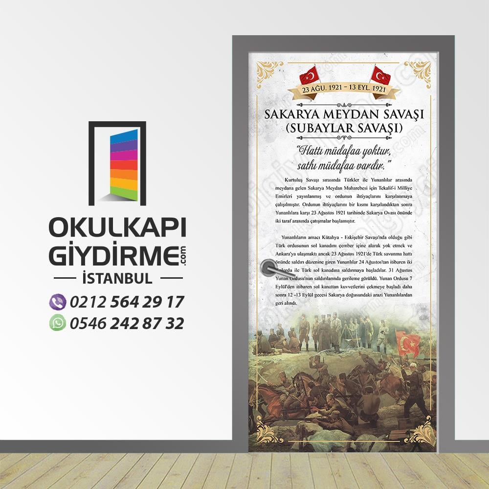 Sakarya Meydan Savaşı Kapı Giydirme 28