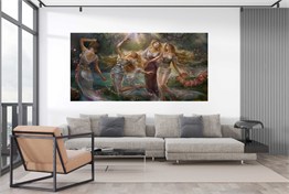Sanat Desenli Duvar Giydirme DG MUH 145