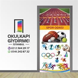 Spor Odası Kapı Giydirme KG SO 43