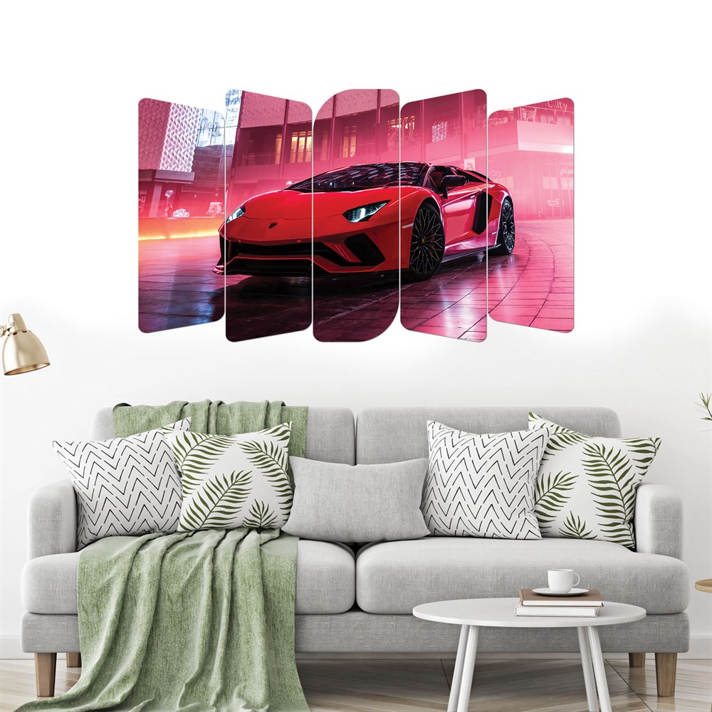 5 Parçalı Ahşap Tablo