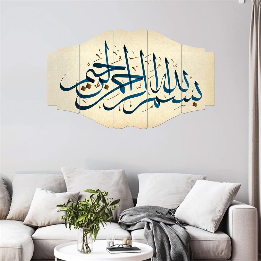 5 Parçalı Ahşap Tablo