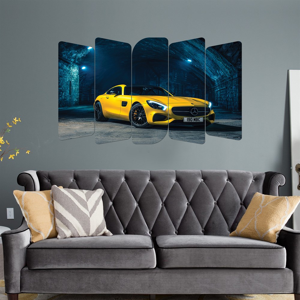 5 Parçalı Ahşap Tablo