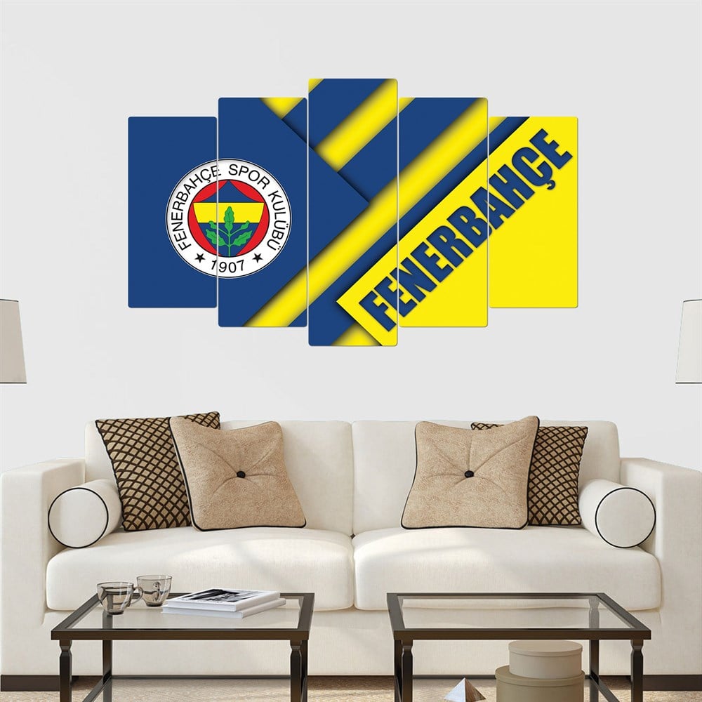 5 Parçalı Ahşap Tablo