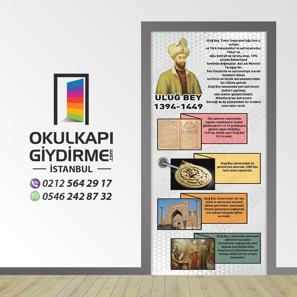 Bilim İnsanları Ulug Bey Kapı Giydirme 111