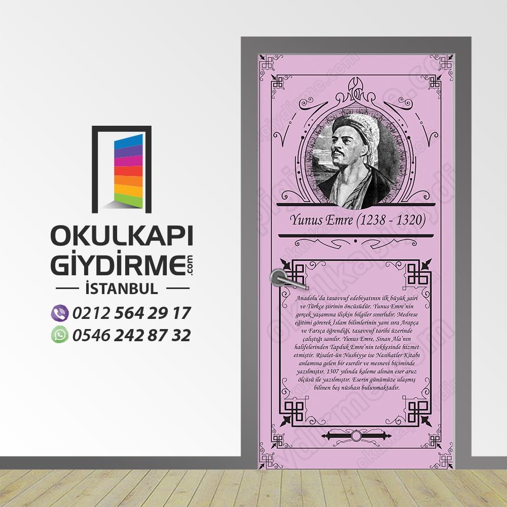 Bilim İnsanları Yunus Emre Kapı Giydirme 110