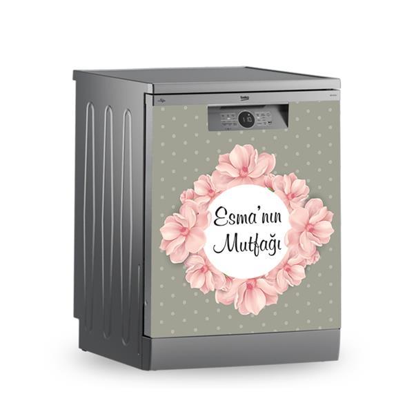 Buzdolabı ve Bulaşık Makinesi Kaplama Folyo Sticker Kişiye Özel 97