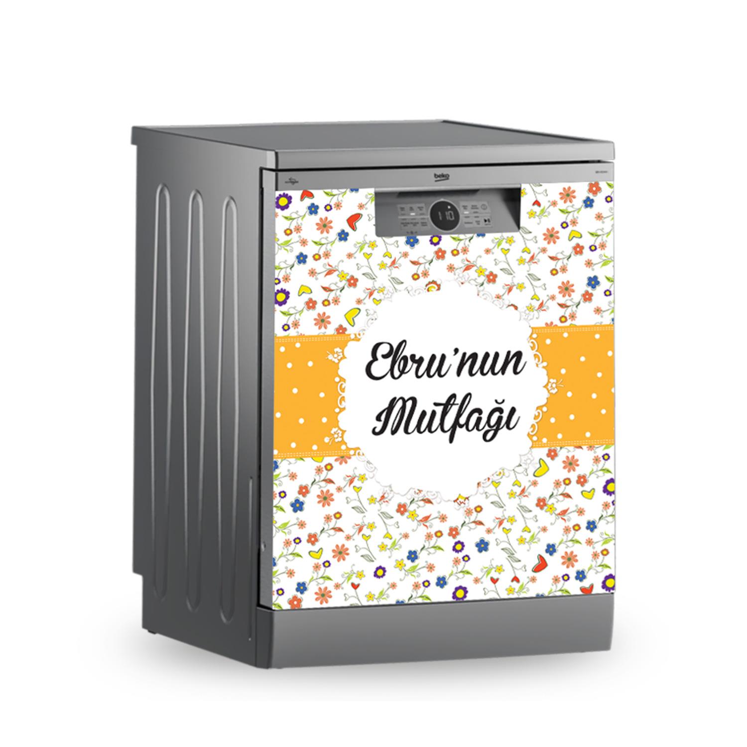 Buzdolabı ve Bulaşık Makinesi Kaplama Folyo Sticker Kişiye Özel 100