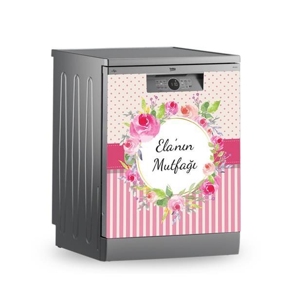 Buzdolabı ve Bulaşık Makinesi Kaplama Folyo Sticker Kişiye Özel 94