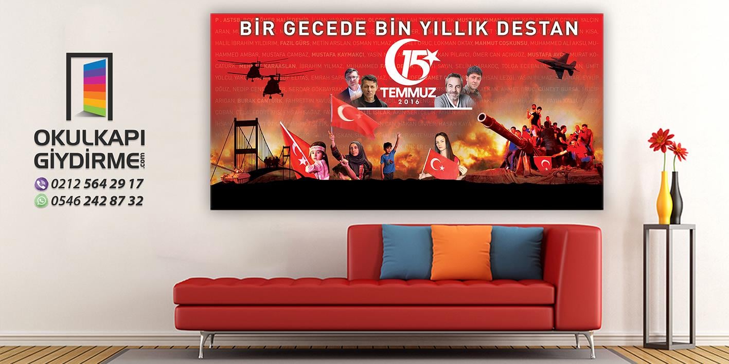 Duvar Giydirme 15 Temmuz  DG 15 TEM 02