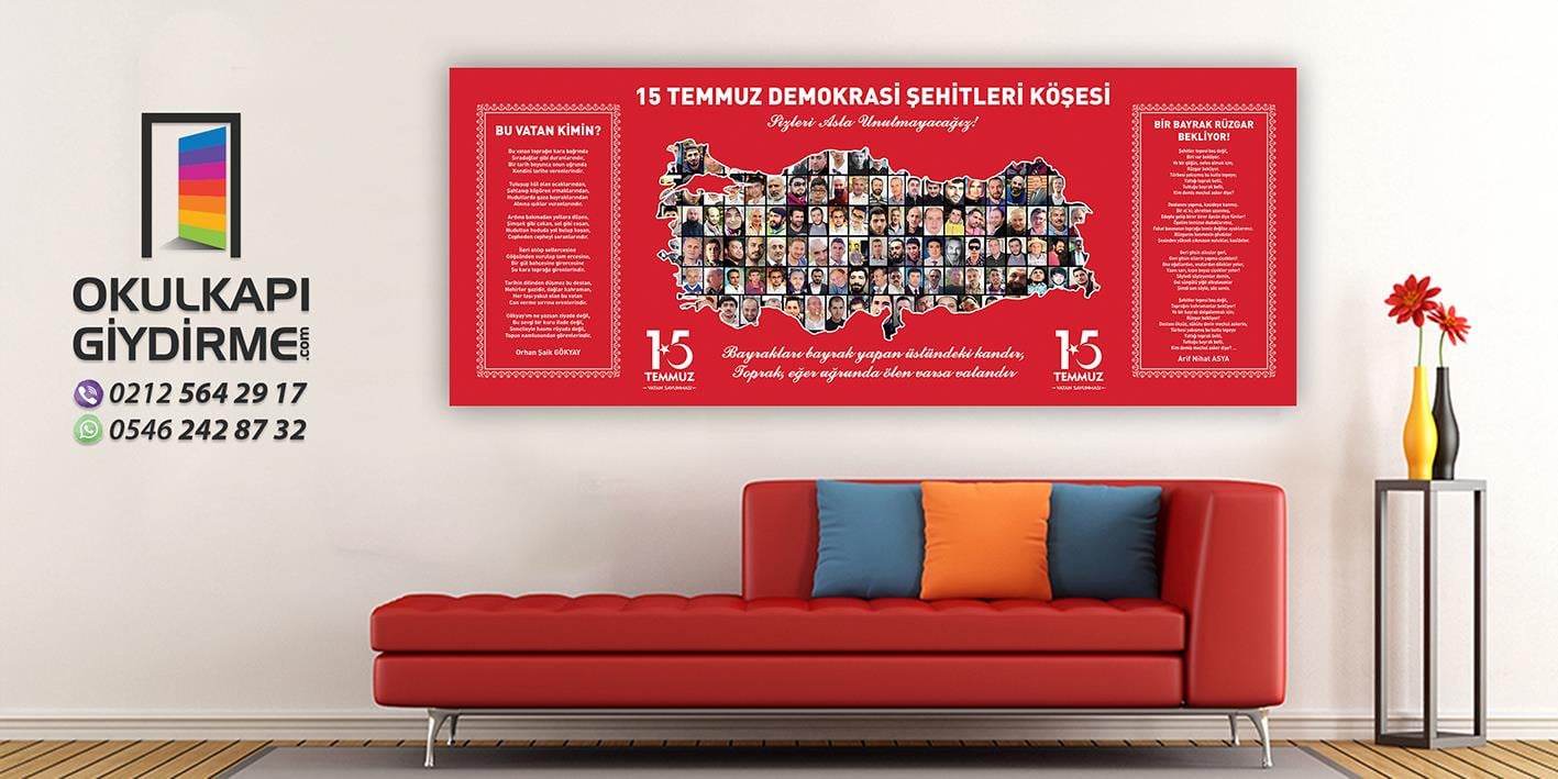 Duvar Giydirme 15 Temmuz  DG 15 TEM 07