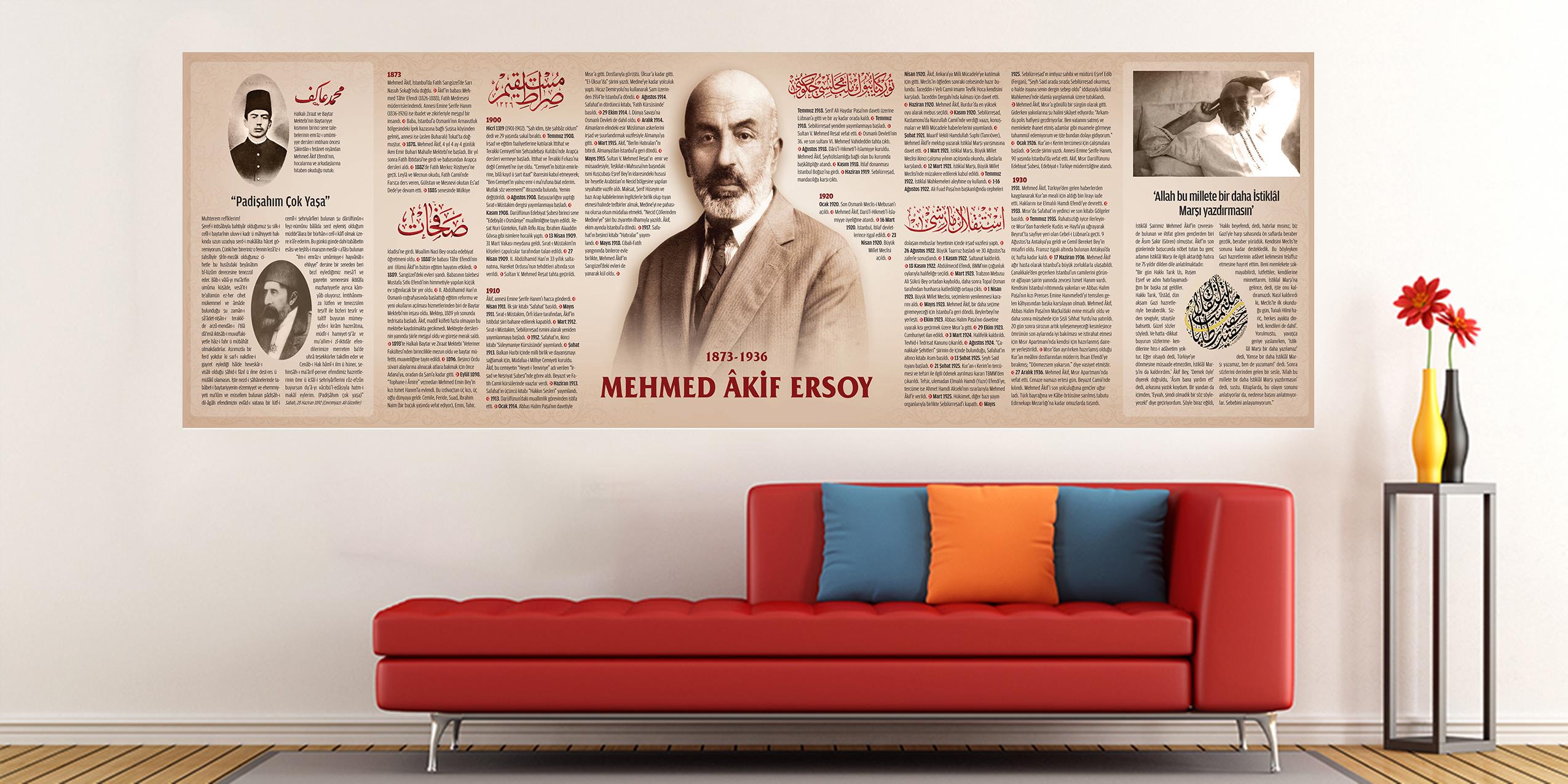 Duvar Giydirme Ünlü Türk Büyükleri DG ÜTB 03