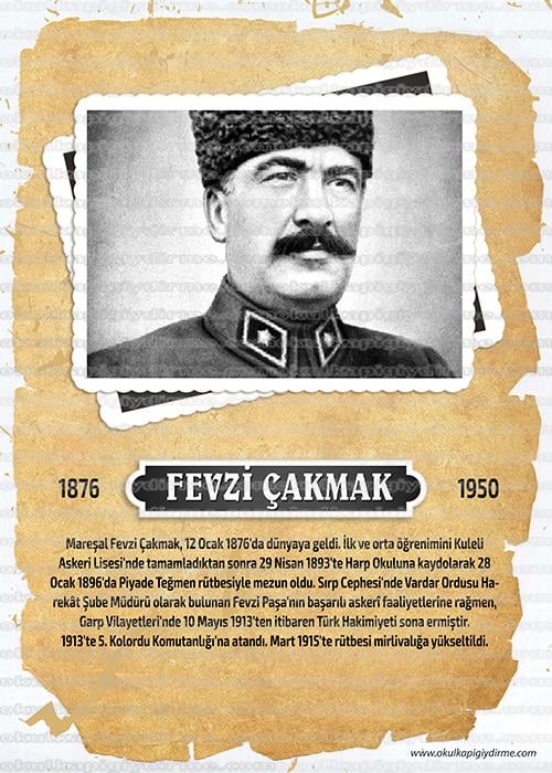 Fevzi Çakmak P ÜTB 11