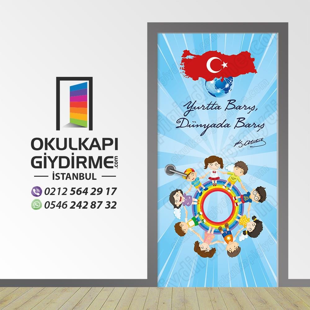 İlkokul Ortaokul Lise Kapı Giydirme 207
