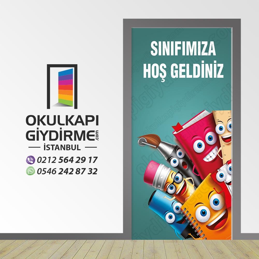 İlkokul Ortaokul Lise Kapı Giydirme KG İOL 214