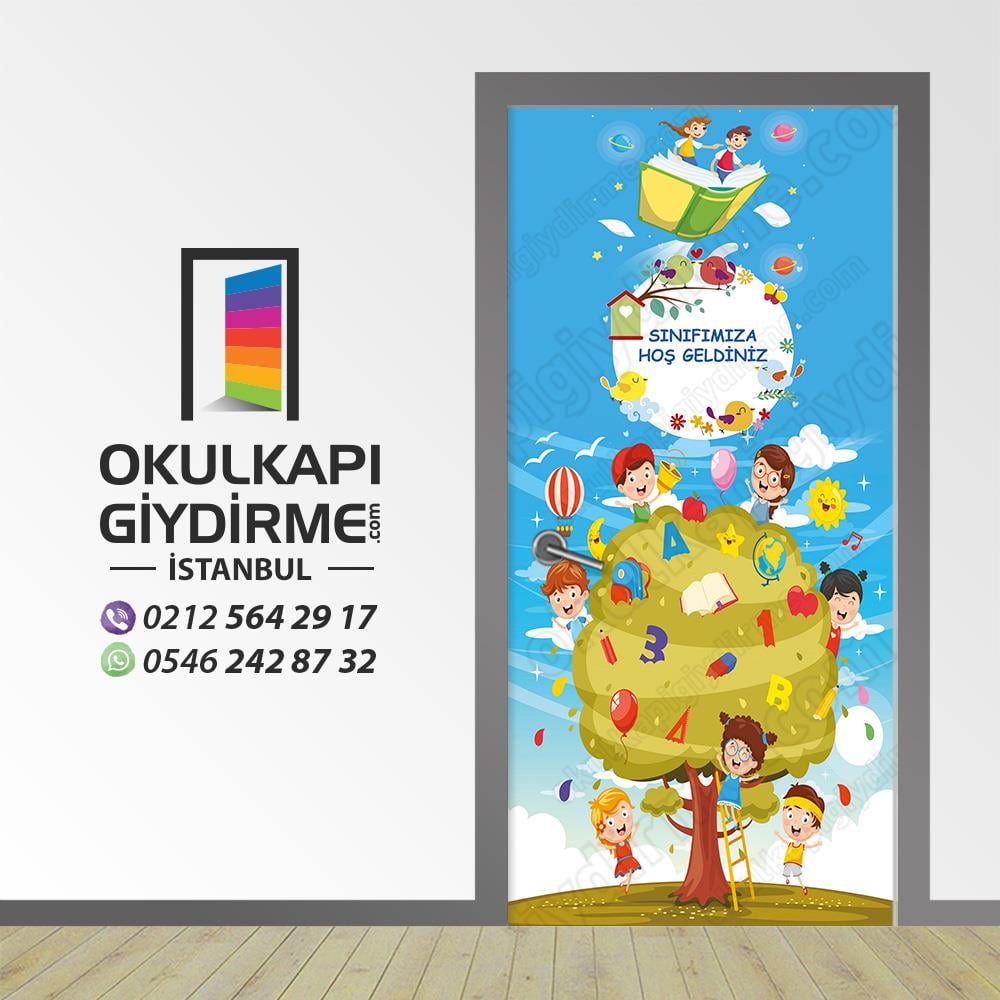 İlkokul Ortaokul Lise Kapı Giydirme KG İOL 215