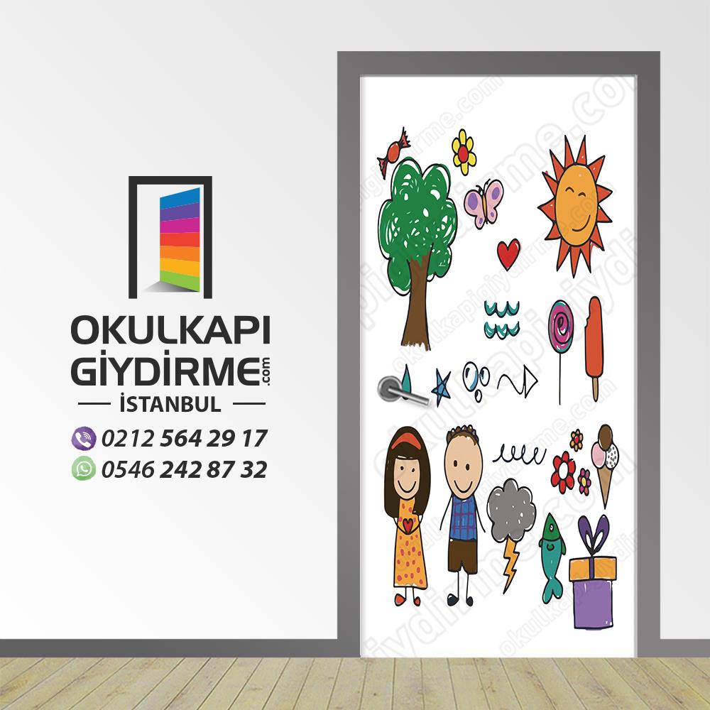 Kapı Giydirme  Anasınıfı KG AS 128