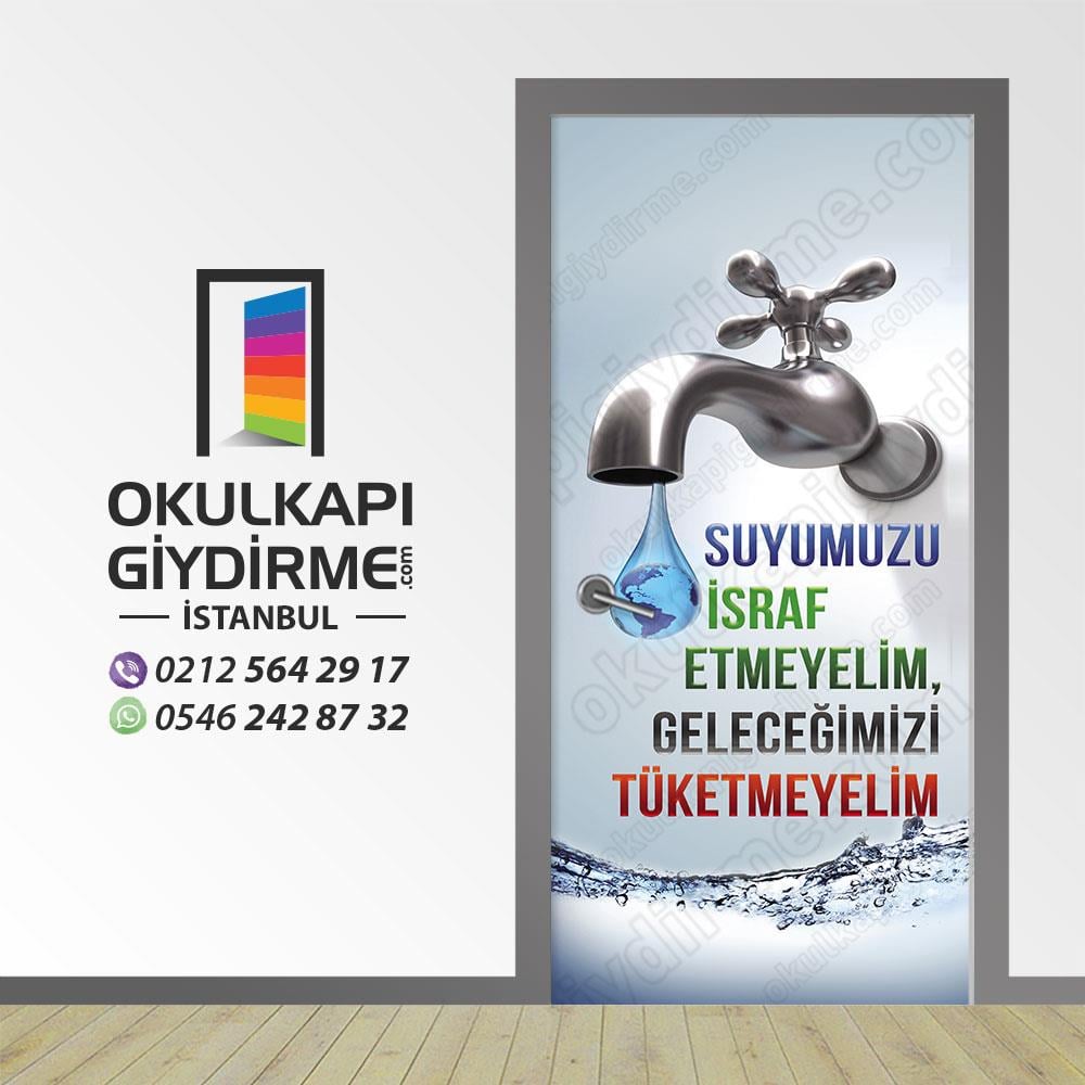 Kapı Giydirme Bay Bayan Wc KG WC 17