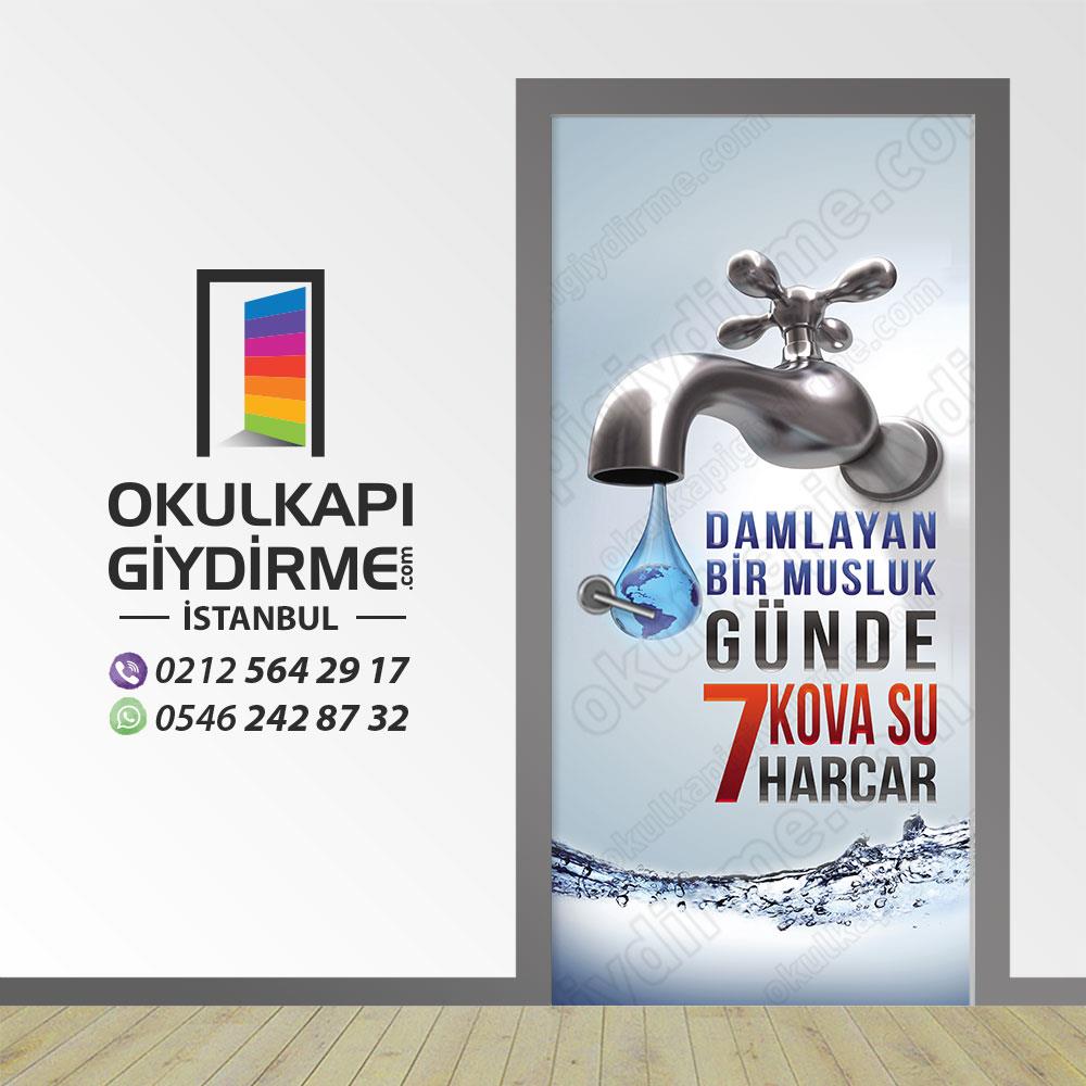 Kapı Giydirme Bay Bayan Wc KG WC 18