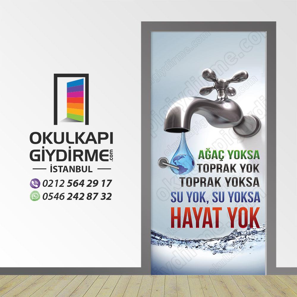 Kapı Giydirme Bay Bayan Wc KG WC 25