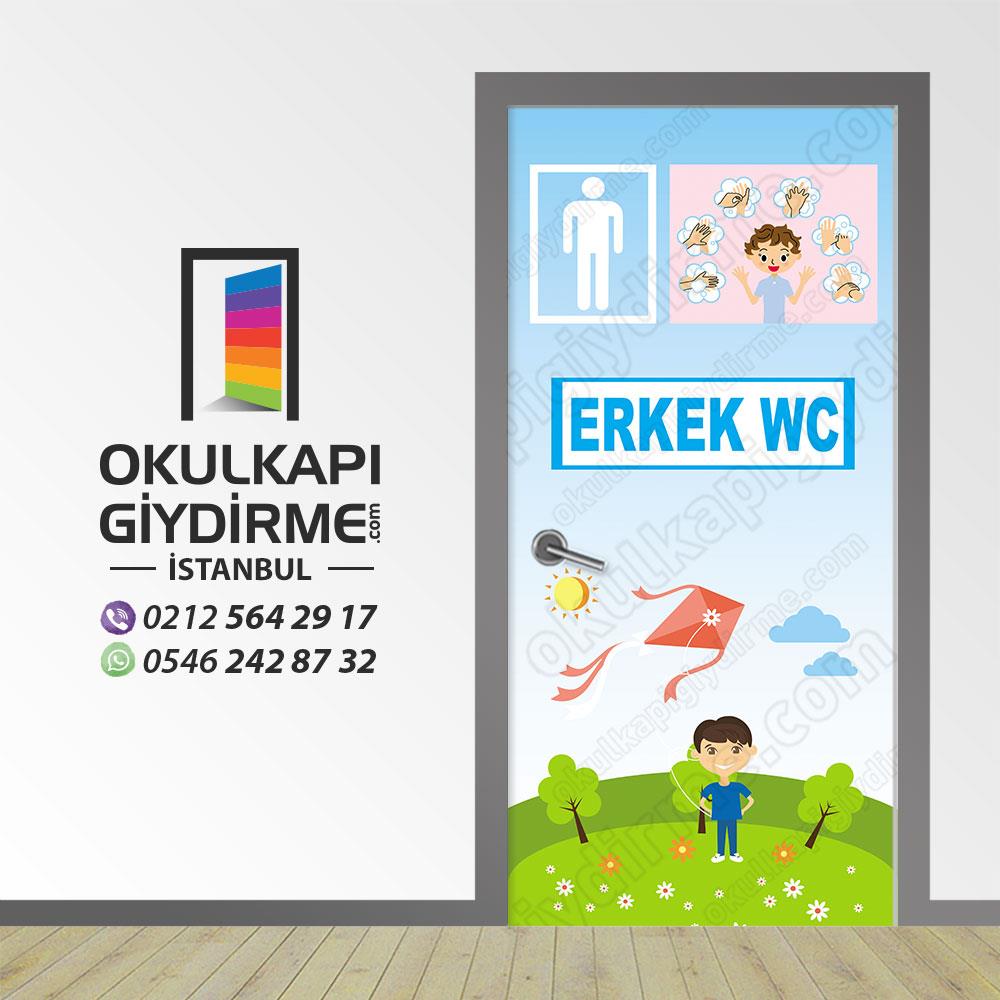 Kapı Giydirme Bay Bayan Wc KG WC 28