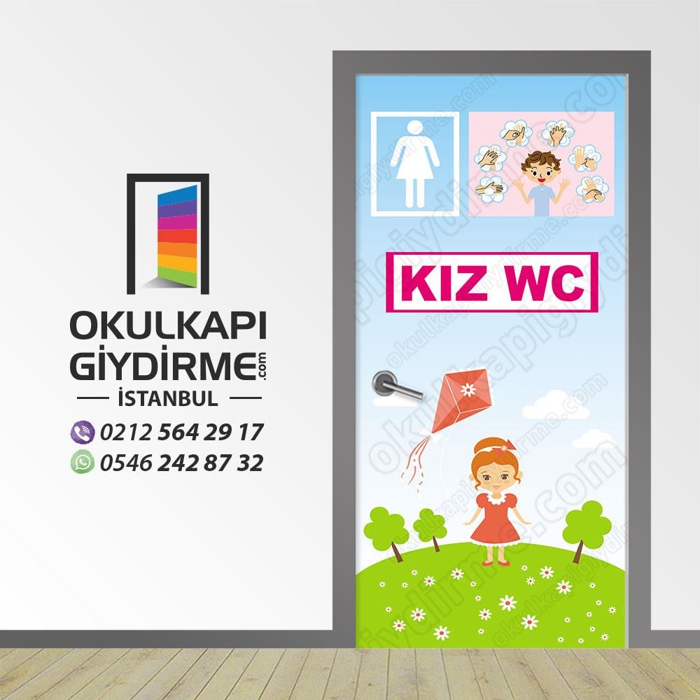 Kapı Giydirme Bay Bayan Wc KG WC 29
