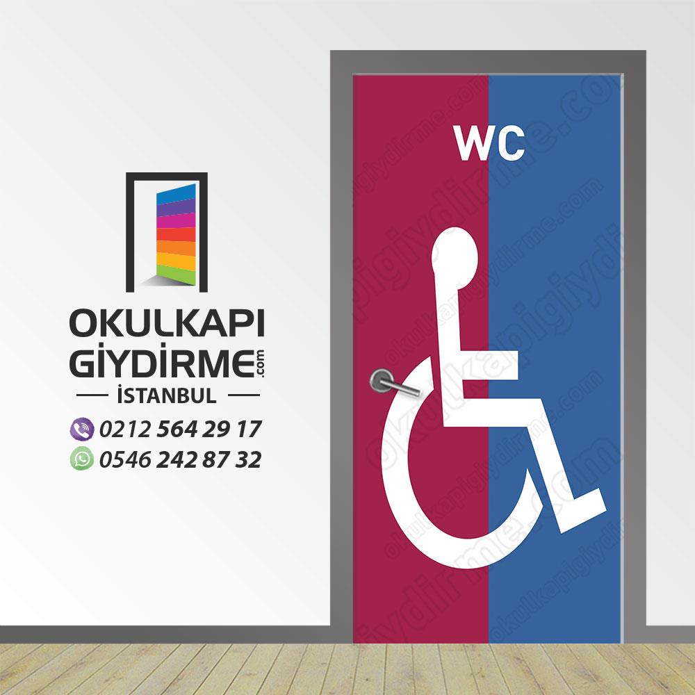 Kapı Giydirme Bay Bayan Wc KG WC 62