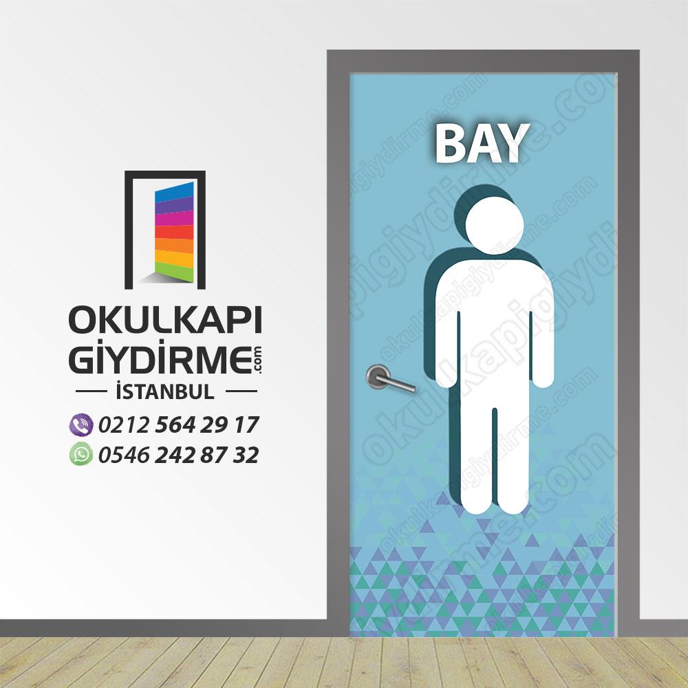 Kapı Giydirme Bay Bayan Wc KG WC 64