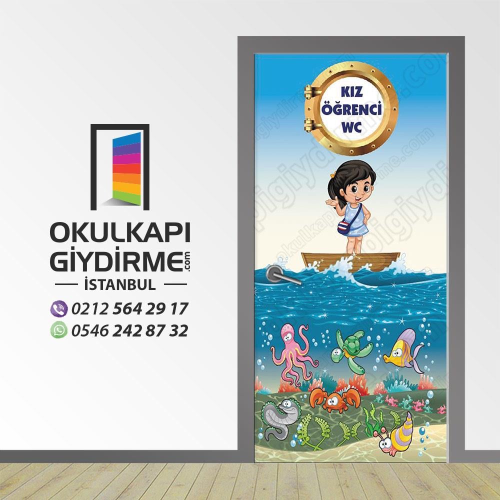 Kapı Giydirme Bay Bayan Wc KG WC 66