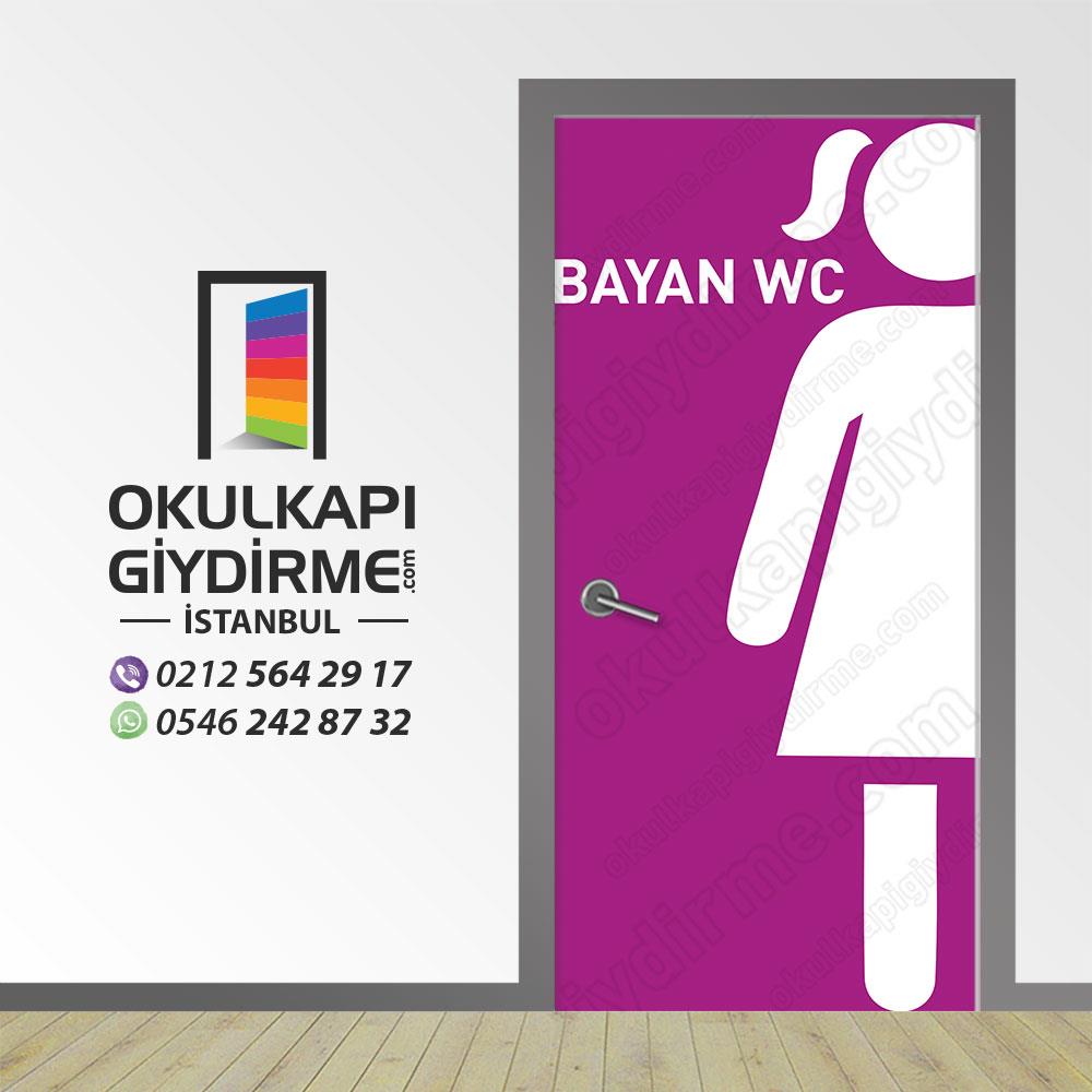 Kapı Giydirme Bayan Wc KG WC 31