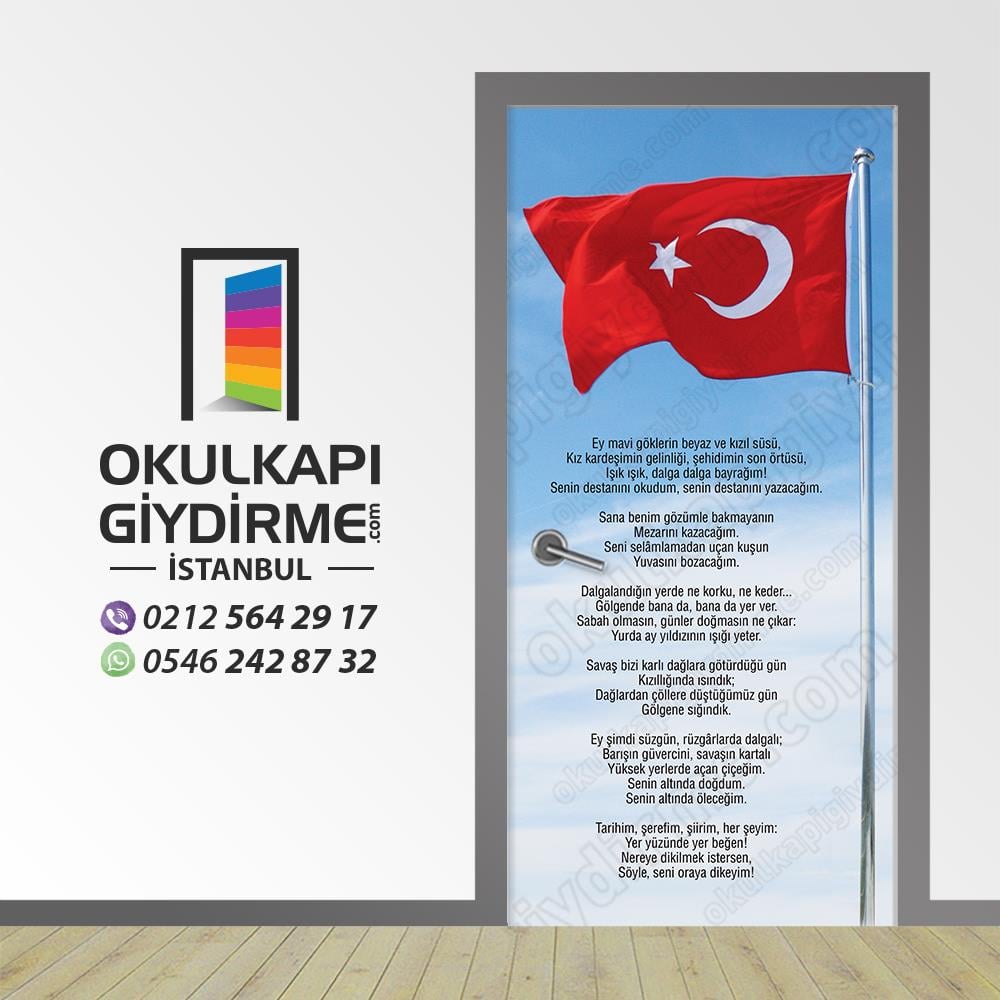 Kapı Giydirme Bayrak KG BAY 07
