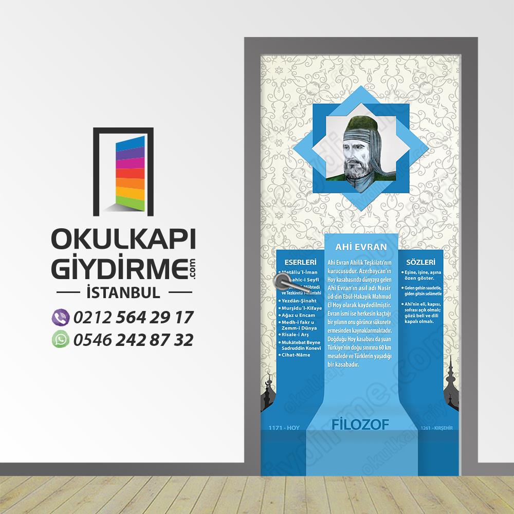 Kapı Giydirme Bilim İnsanları Ahi Evran KG Bİ 02