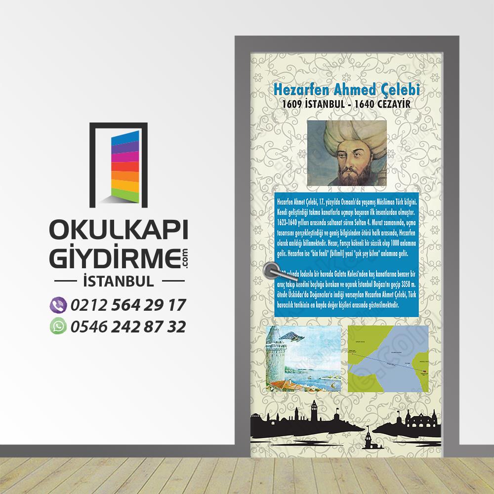 Kapı Giydirme Bilim İnsanları Ahmet Çelebi KG Bİ 01