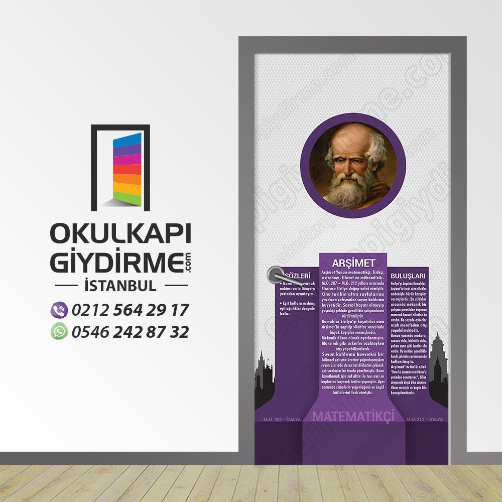 Kapı Giydirme Bilim İnsanlari Arsimet KG Bİ 22