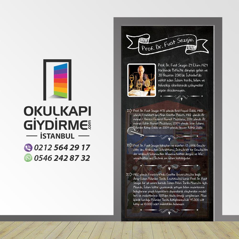 Kapı Giydirme Bilim İnsanları Fuat Sezgin KG Bİ 92