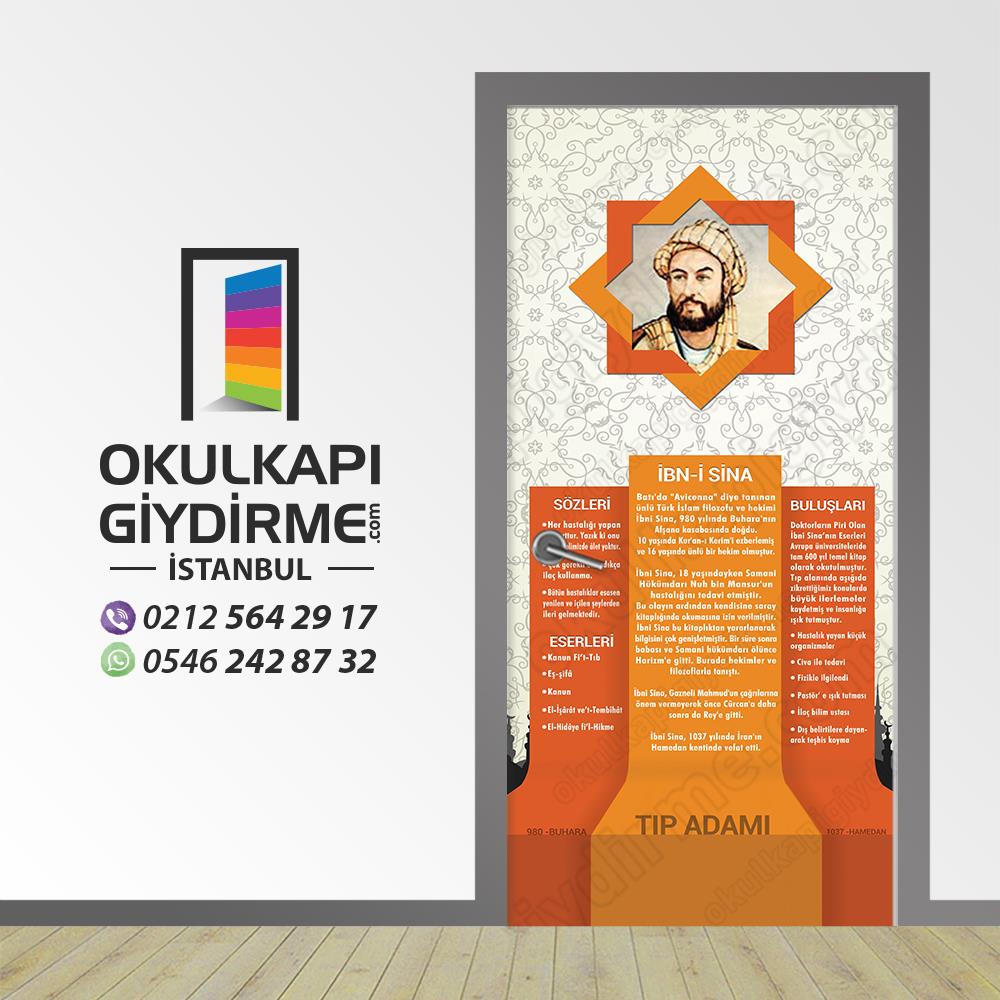 Kapı Giydirme Bilim İnsanları İbni Sina KG Bİ 10